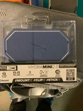 Altec Lansing HydraMini 2.0 Portable Bluetooth Speaker - Blue